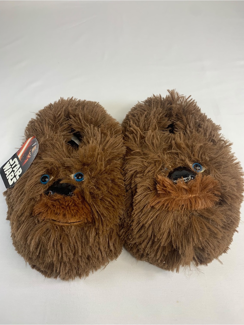 Disney Chewbacca Plush Kids Slippers in Brown